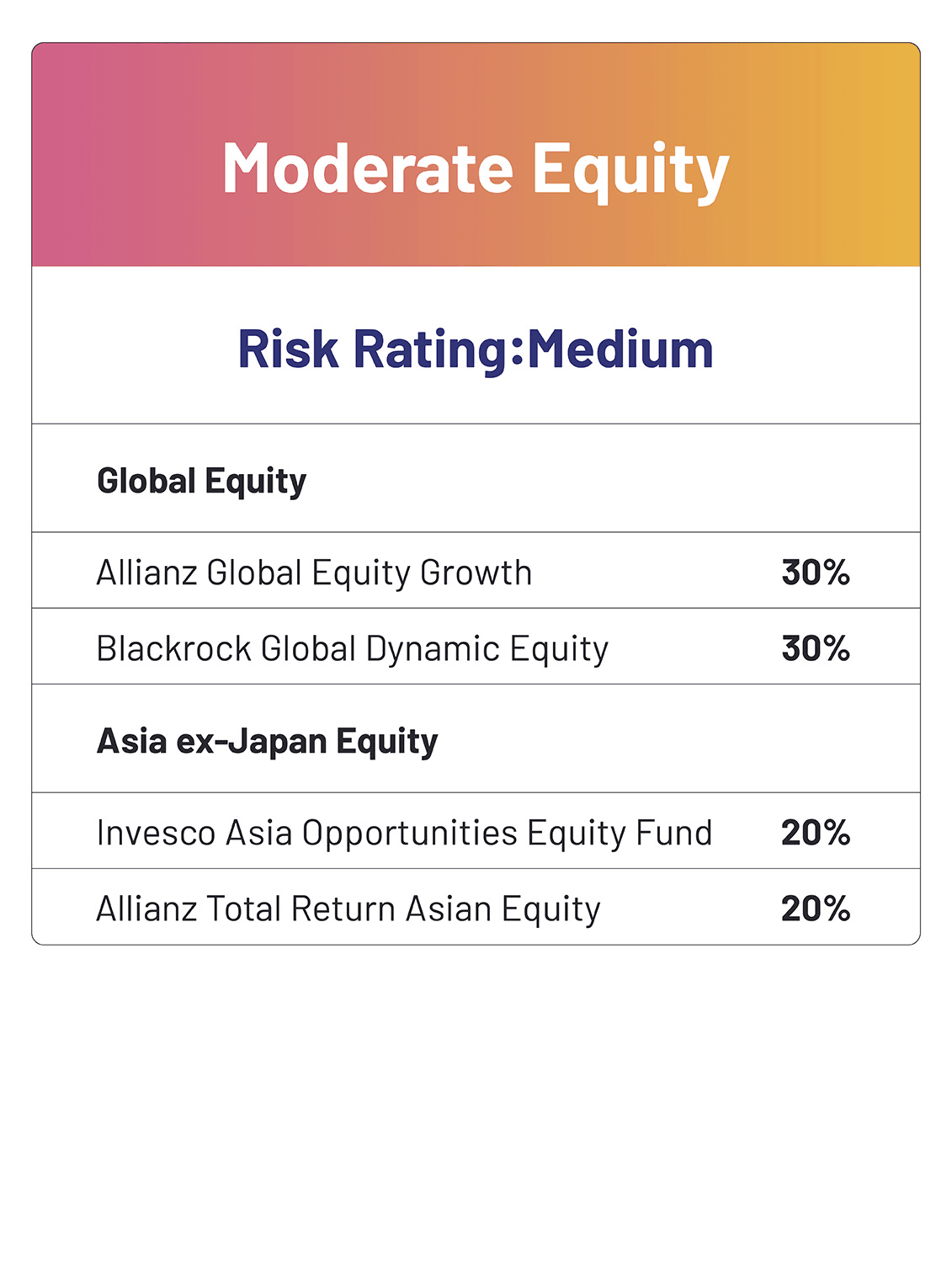 Moderate Equity