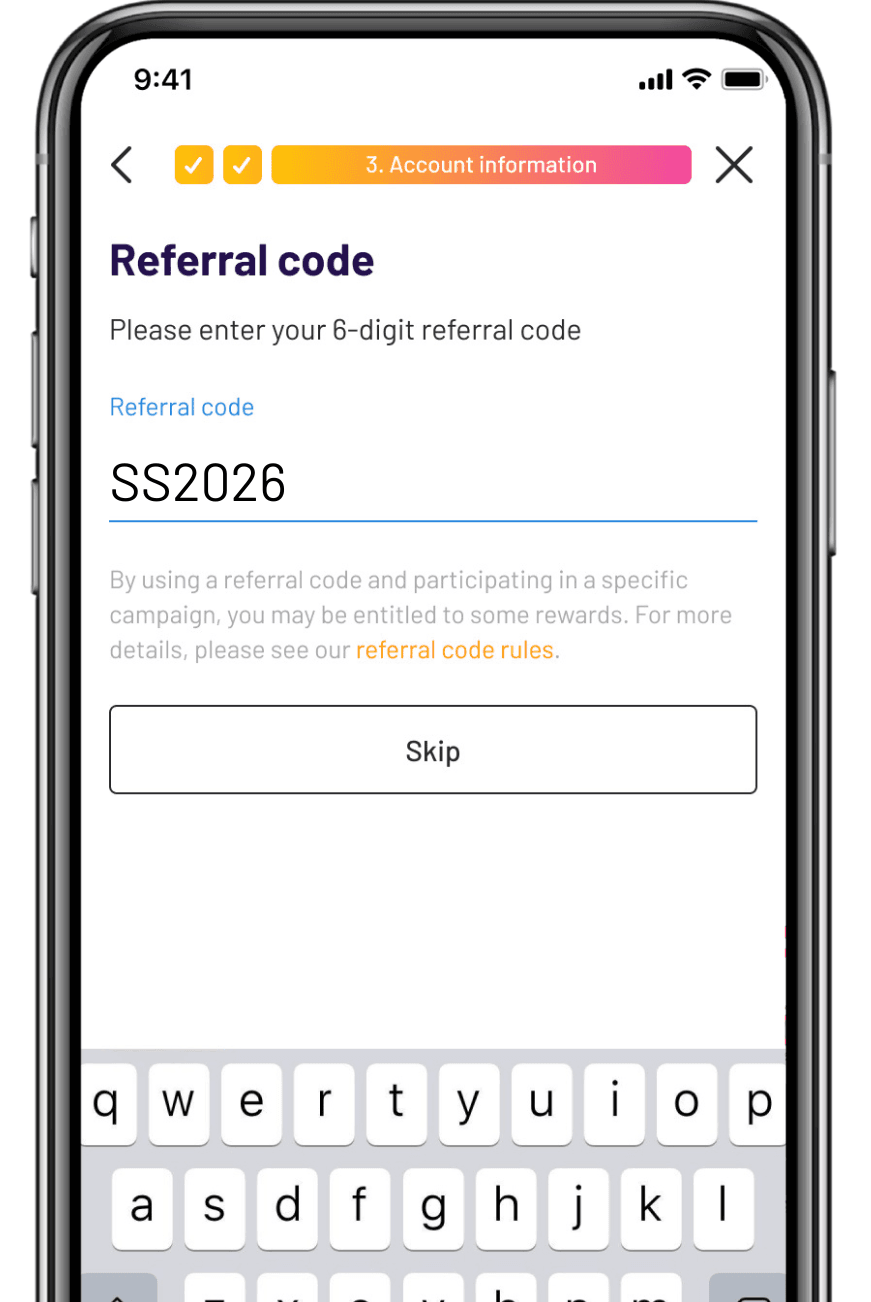 Enter Promo Code