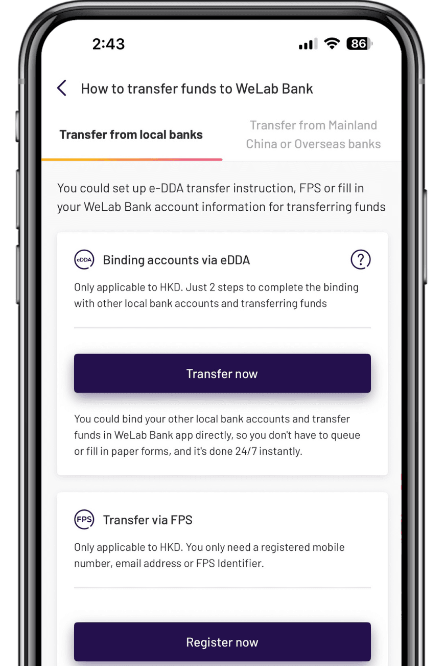 Fund Your Account